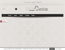 Tablet Screenshot of matjazmercnik.net